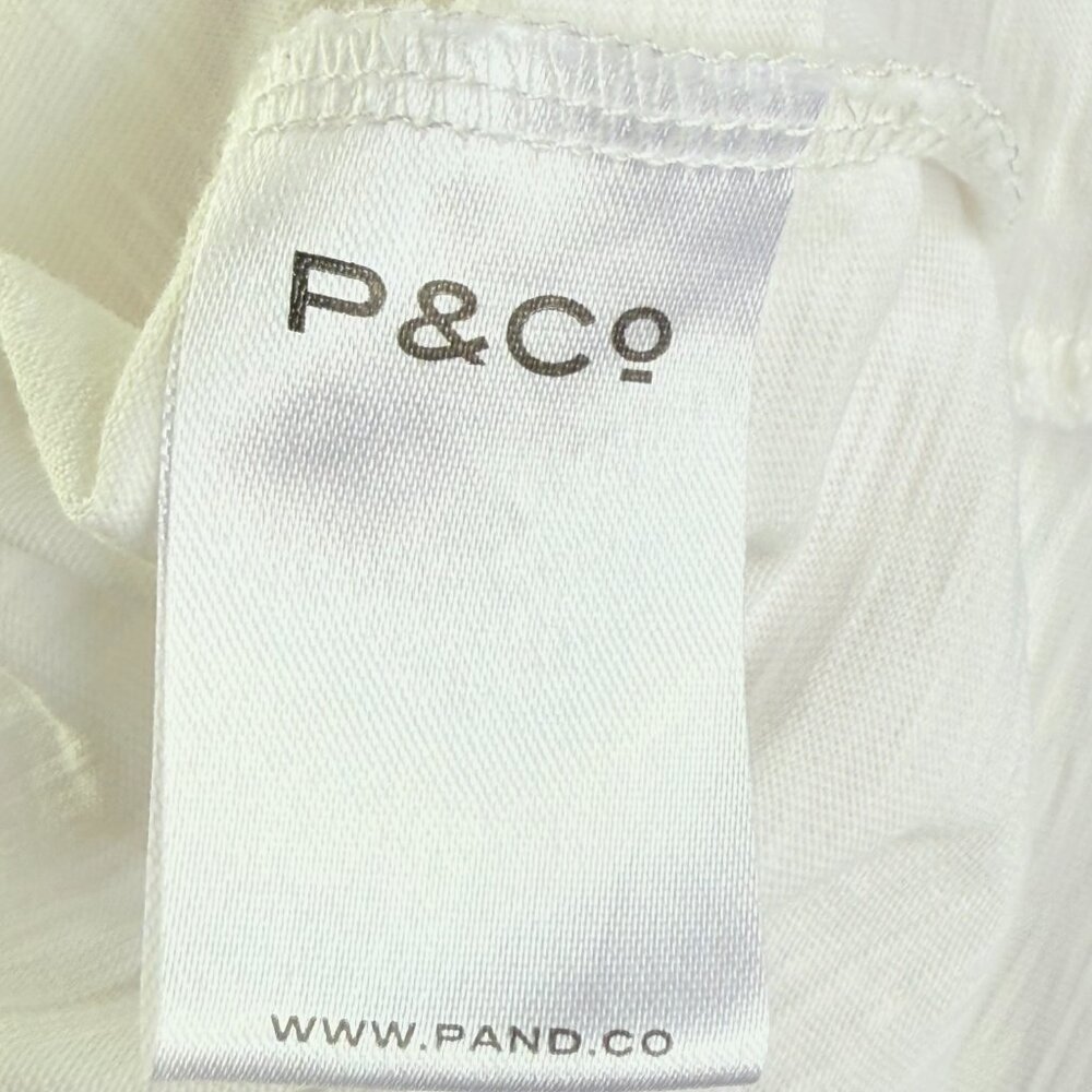P&CO Romance Ain’t Dead Tee White Extra Small Skeleton Graphic T-Shirt - Picture 6 of 10